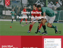 Tablet Screenshot of jerseyhockey.co.uk